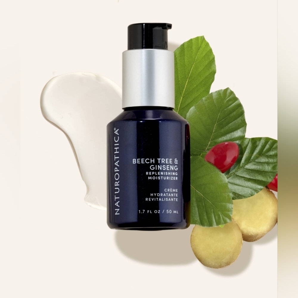 NATUROPATHICA- Beech Tree & Ginseng Replenishing Moisturizer, 1.7 Fl.Oz. NIB